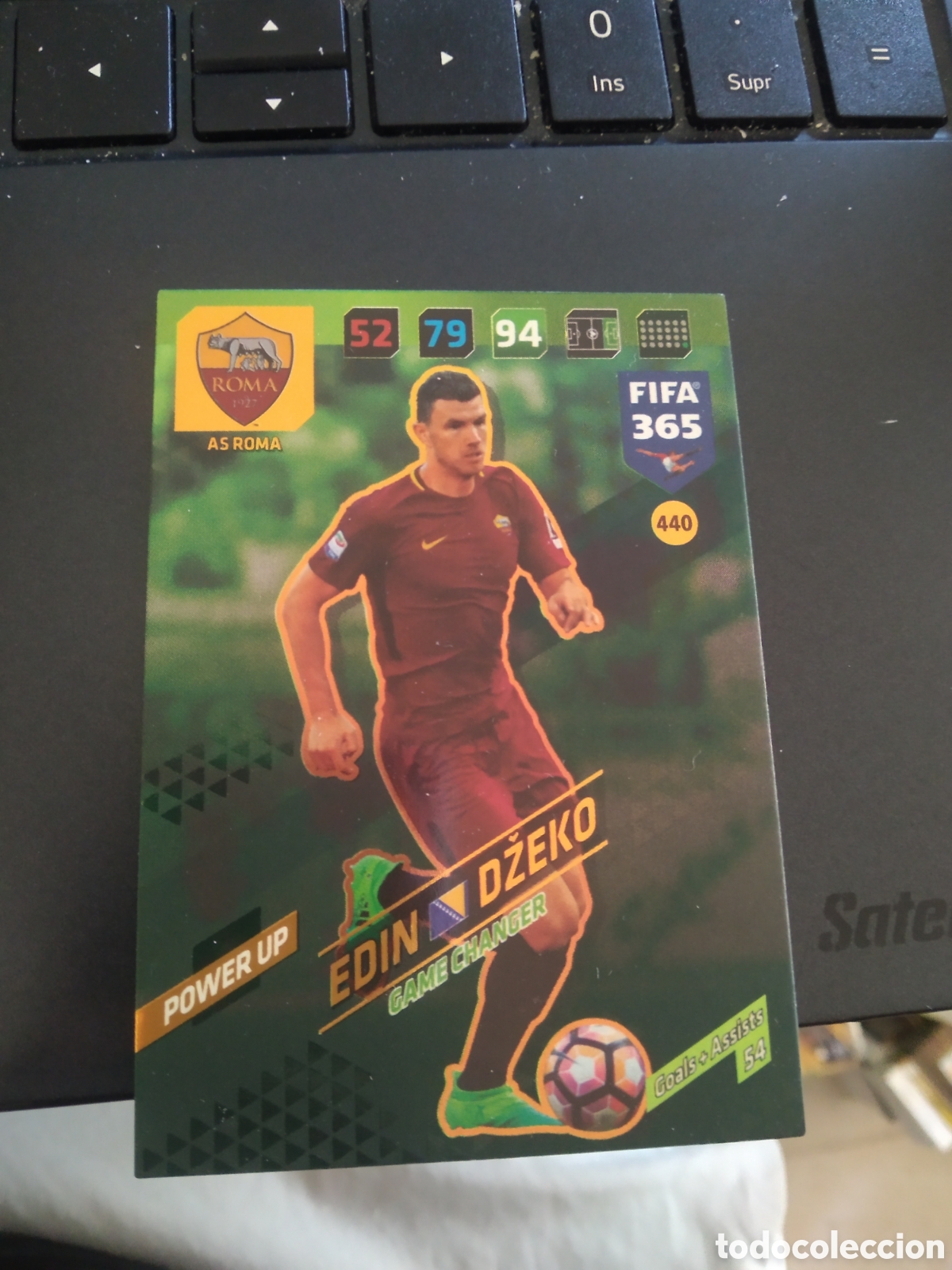 Cartes &agrave; collectionner de Football: 440 DZEKO ROMA CROMO FUTBOL PANINI ADRENALYN 17-18 FIFA 365 2017-2018