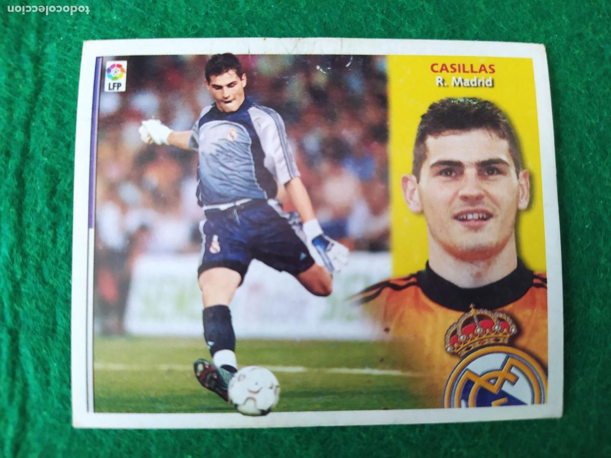 Cromos de F&uacute;tbol: LIGA ESTE 2002 2003 02/03 SIN PEGAR CASILLAS REAL MADRID