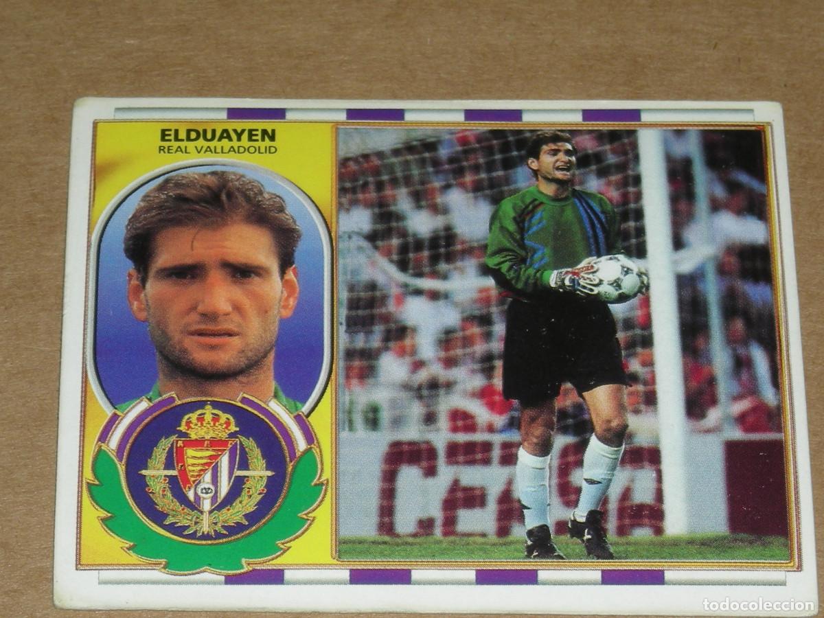 Cromos de F&uacute;tbol: REAL VALLADOLID C F LIGA 1996 1997 ELDUAYEN (fichaje) EDICIONES ESTE (leer descripcion de articulo)