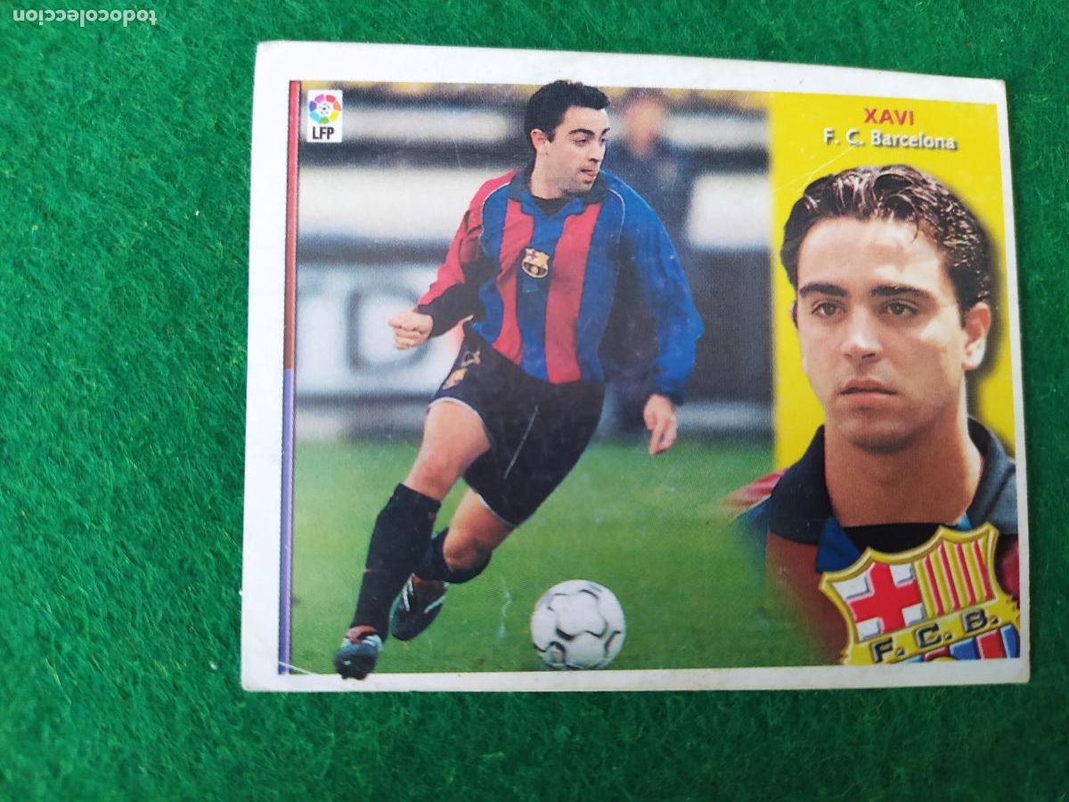 Cromos de F&uacute;tbol: LIGA ESTE 2002 2003 02/03 SIN PEGAR XAVI FC BARCELONA