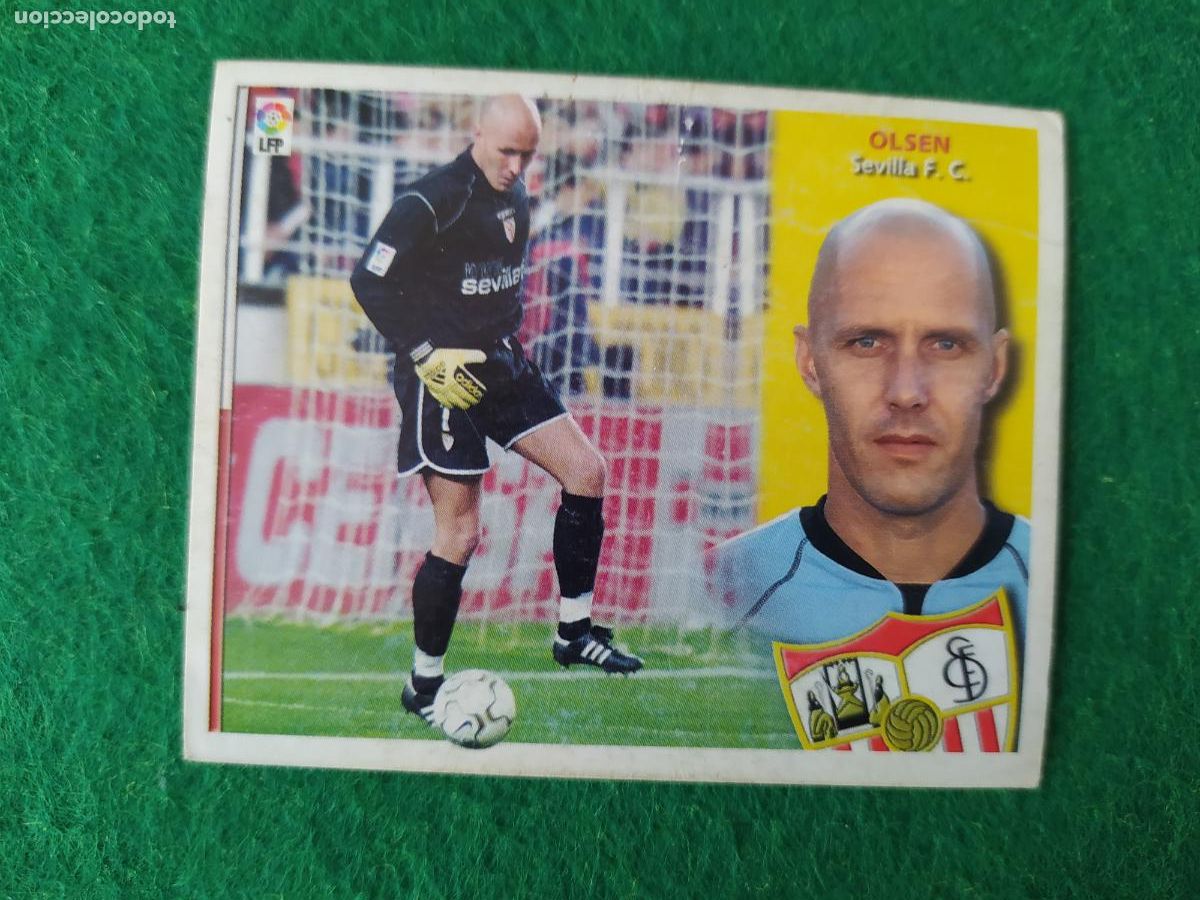 Cromos de F&uacute;tbol: LIGA ESTE 2002 2003 02/03 SIN PEGAR OLSEN SEVILLA FC