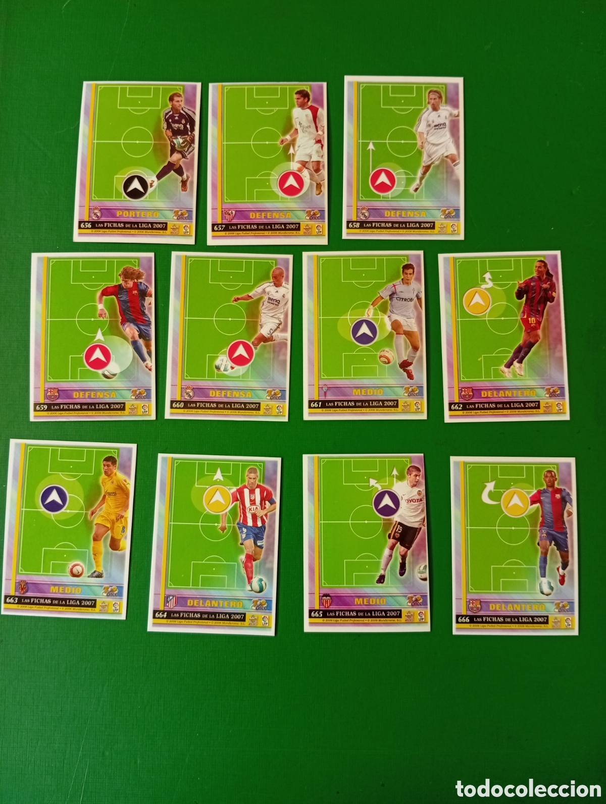 Cromos de f&uacute;tbol: LOTE TOPS 11 2007 M.C - Foto 2