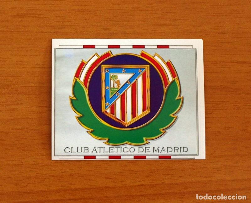 Cromos de F&uacute;tbol: Atletico Madrid - Escudo - Ediciones Este Liga 1996-1997, 96-97 - Nunca pegado