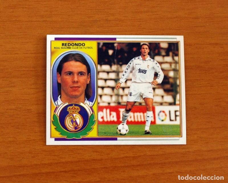 Cromos de F&uacute;tbol: Real Madrid - Redondo - Ediciones Este Liga 1996-1997, 96-97 - Nunca Pegado