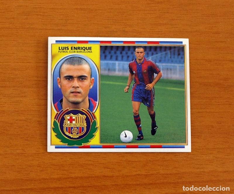 Cromos de F&uacute;tbol: Barcelona - Luis Enrique - Fichaje n&ordm; 15 - Ediciones Este Liga 1996-1997, 96-97 -Nunca pegado
