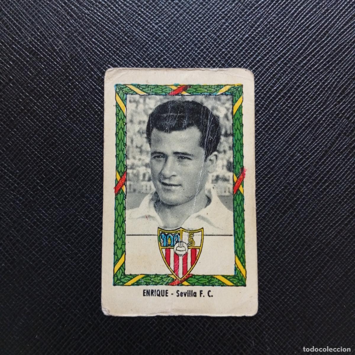 Cromos de F&uacute;tbol: ENRIQUE SEVILLA RUIZ ROMERO 1953 1954 CROMO FUTBOL 53 54 LIGA - SIN PEGAR - A103 PG397