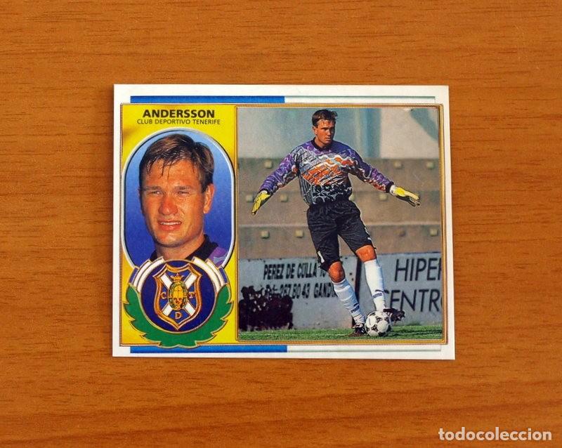 Cromos de F&uacute;tbol: Tenerife - Andersson, Fichaje 21 - Ediciones Este Liga 1996-1997, 96-97 - Nunca Pegado