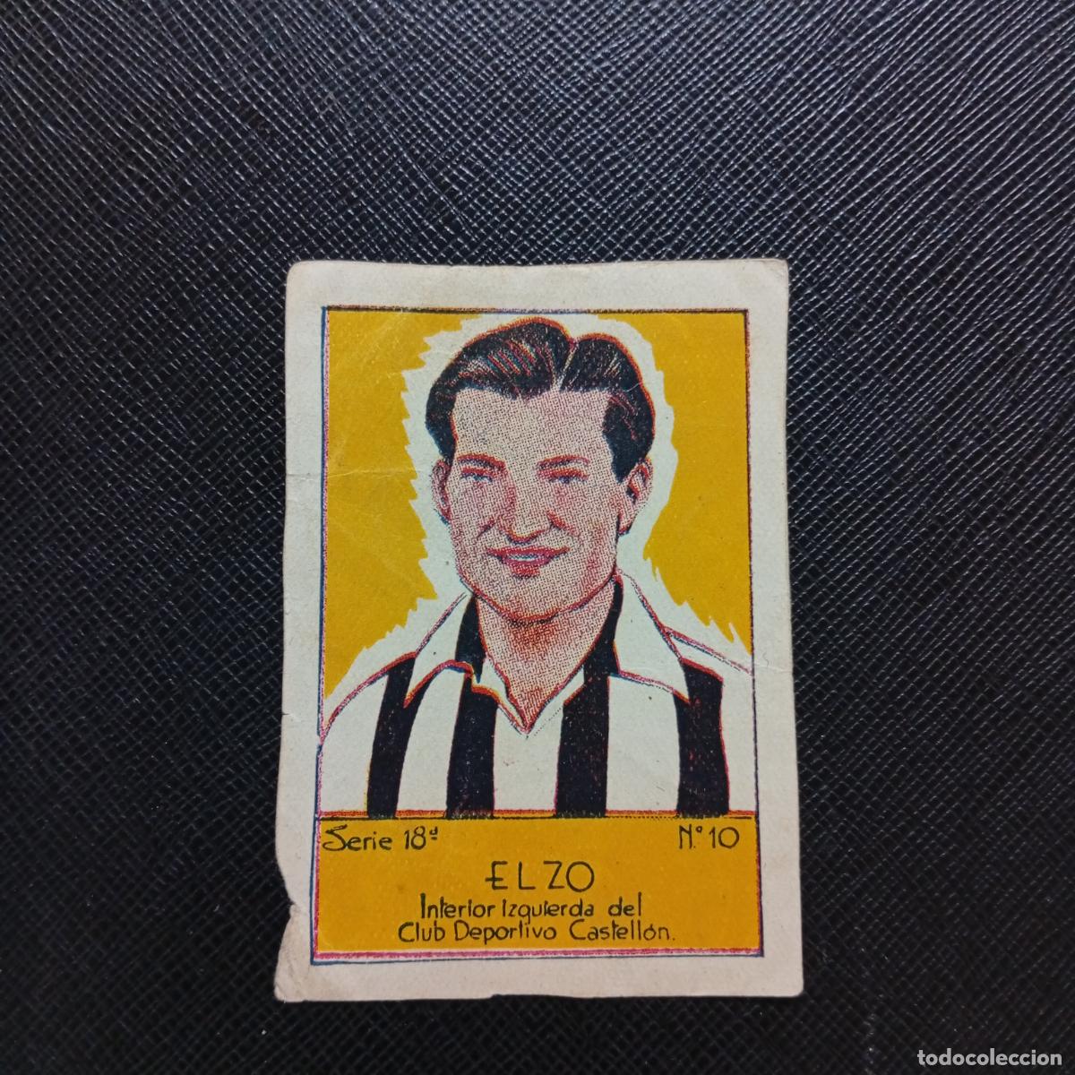 Cromos de F&uacute;tbol: 10 ELZO CASTELLON CENTELLA HISPANO AMERICANA 1941 CROMO 41 FUTBOL - SIN PEGAR - A103 PG397