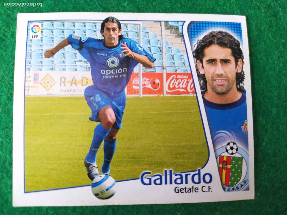 Fu&szlig;ball-Sticker: LIGA ESTE 2004 2005 04/05 SIN PEGAR GALLARDO GETAFE