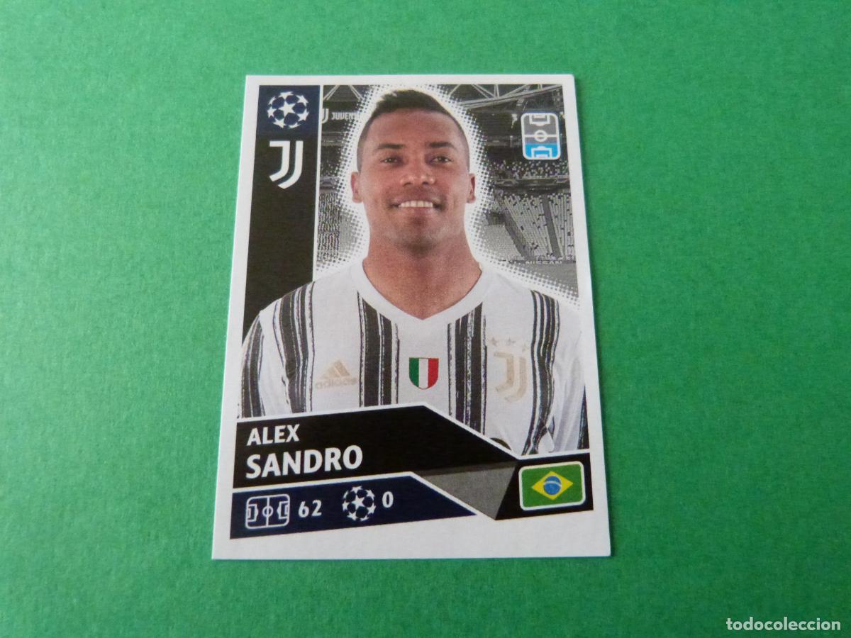Cromos de F&uacute;tbol: CROMO FUTBOL ALEX SANDRO JUVENTUS SIN PEGAR N&ordm; 6 CHAMPIONS LEAGUE 2020-2021/20-21 TOPPS