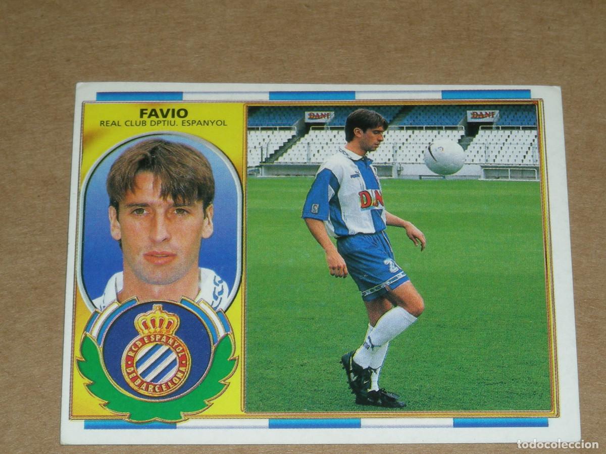 Cromos de F&uacute;tbol: R C D ESPANYOL LIGA 1996 1997 FAVIO (coloca) EDICIONES ESTE (leer descripcion de articulo)