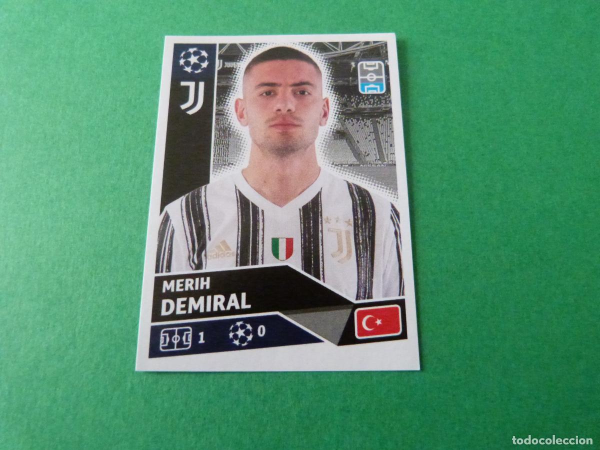 Cromos de F&uacute;tbol: CROMO FUTBOL DEMIRAL JUVENTUS SIN PEGAR N&ordm; 9 CHAMPIONS LEAGUE 2020-2021/20-21 TOPPS