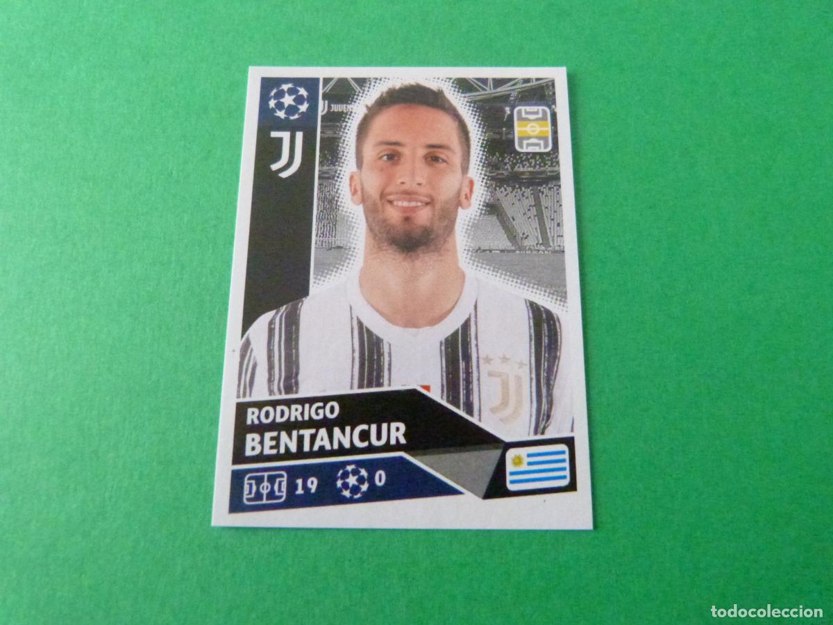 Cromos de F&uacute;tbol: CROMO FUTBOL BETANCUR JUVENTUS SIN PEGAR N&ordm; 12 CHAMPIONS LEAGUE 2020-2021/20-21 TOPPS