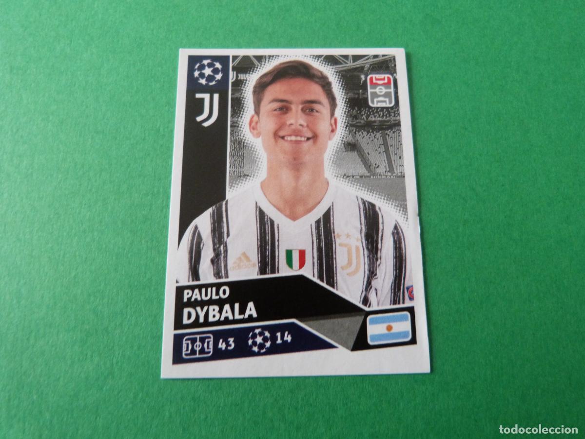 Cromos de F&uacute;tbol: CROMO FUTBOL DYBALA JUVENTUS SIN PEGAR N&ordm; 17 CHAMPIONS LEAGUE 2020-2021/20-21 TOPPS