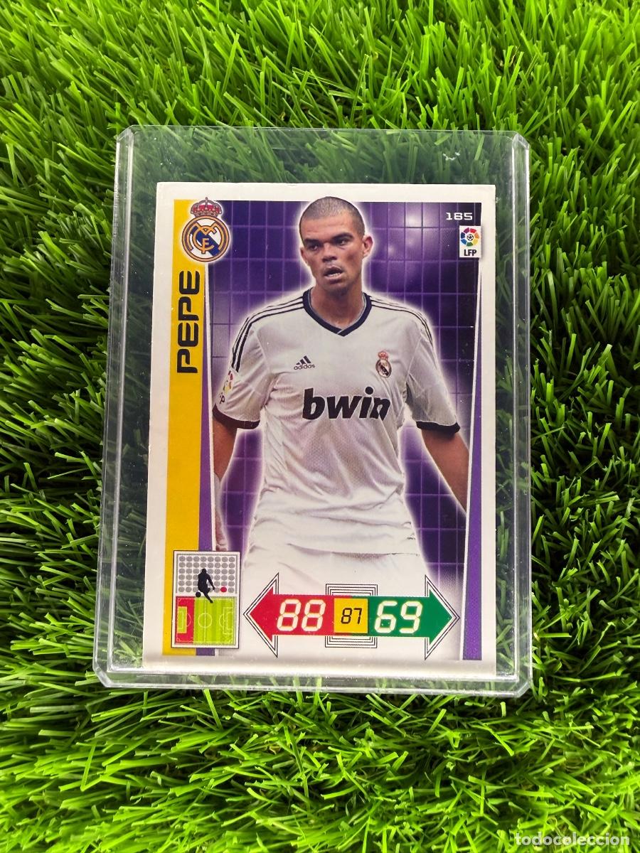 Cromos de F&uacute;tbol: N&ordm; 185 Pepe Real Madrid CF Adrenalyn XL 12 13