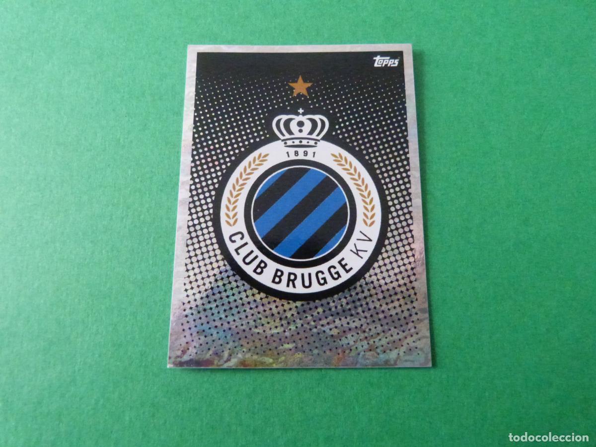 Cromos de F&uacute;tbol: CROMO FUTBOL ESCUDO CLUB BRUJAS SIN PEGAR N&ordm; 1 CHAMPIONS LEAGUE 2020-2021/20-21 TOPPS
