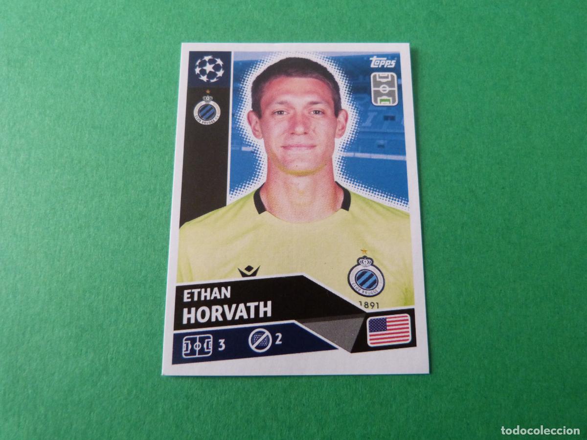 Cromos de F&uacute;tbol: CROMO FUTBOL HORVATH CLUB BRUJAS SIN PEGAR N&ordm; 3 CHAMPIONS LEAGUE 2020-2021/20-21 TOPPS