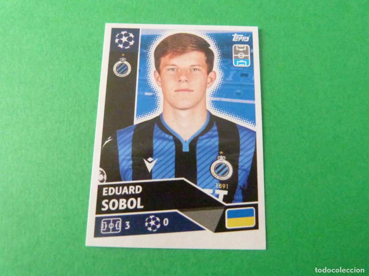 Cartes &agrave; collectionner de Football: CROMO FUTBOL SOBOL CLUB BRUJAS SIN PEGAR N&ordm; 8 CHAMPIONS LEAGUE 2020-2021/20-21 TOPPS