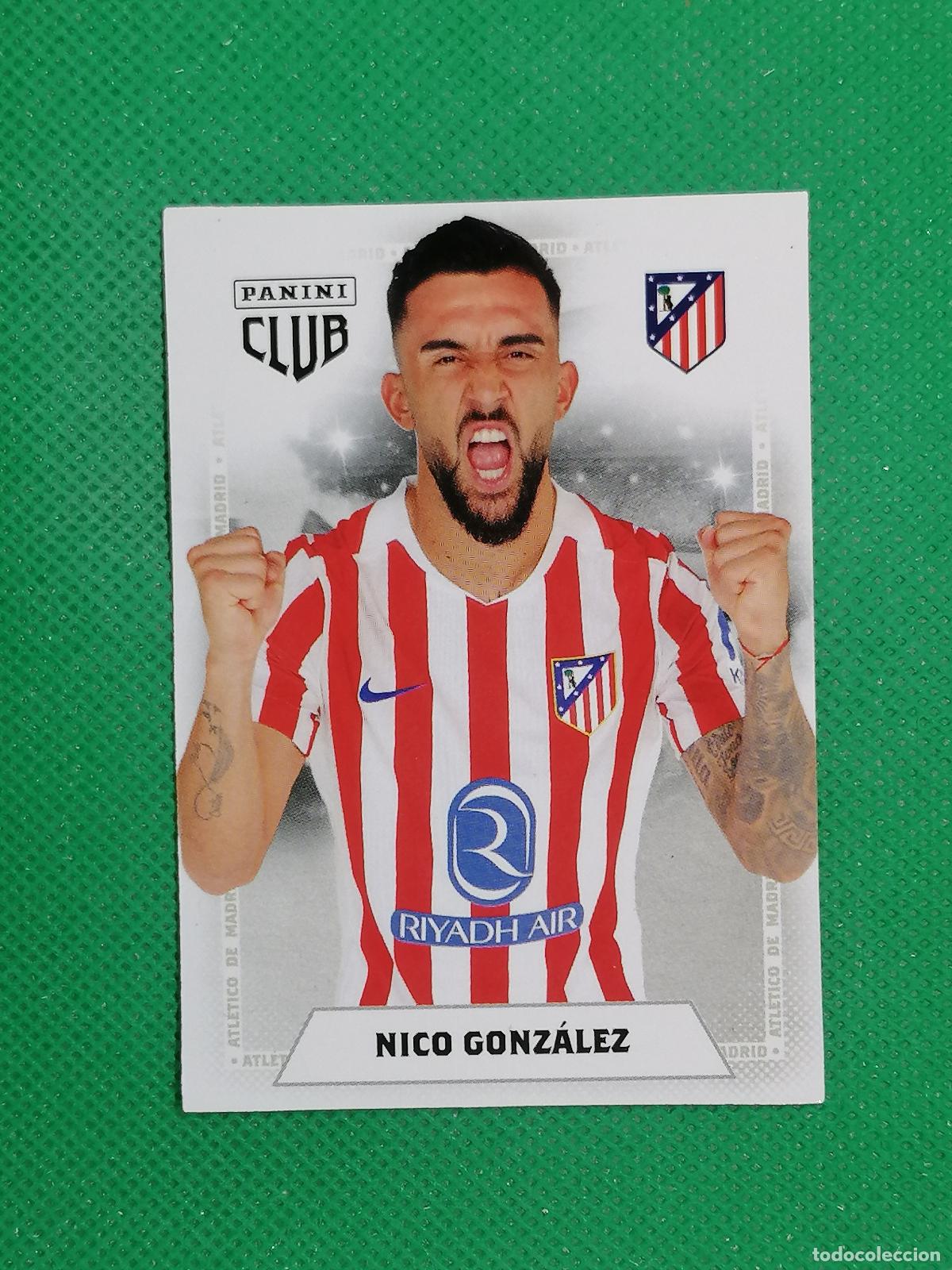 Cromos de F&uacute;tbol: 24 NICO GONZALEZ BASE CARD ⚽ PANINI CLUB ATLETICO MADRID CARD 25 26 2025 2026 ⚽
