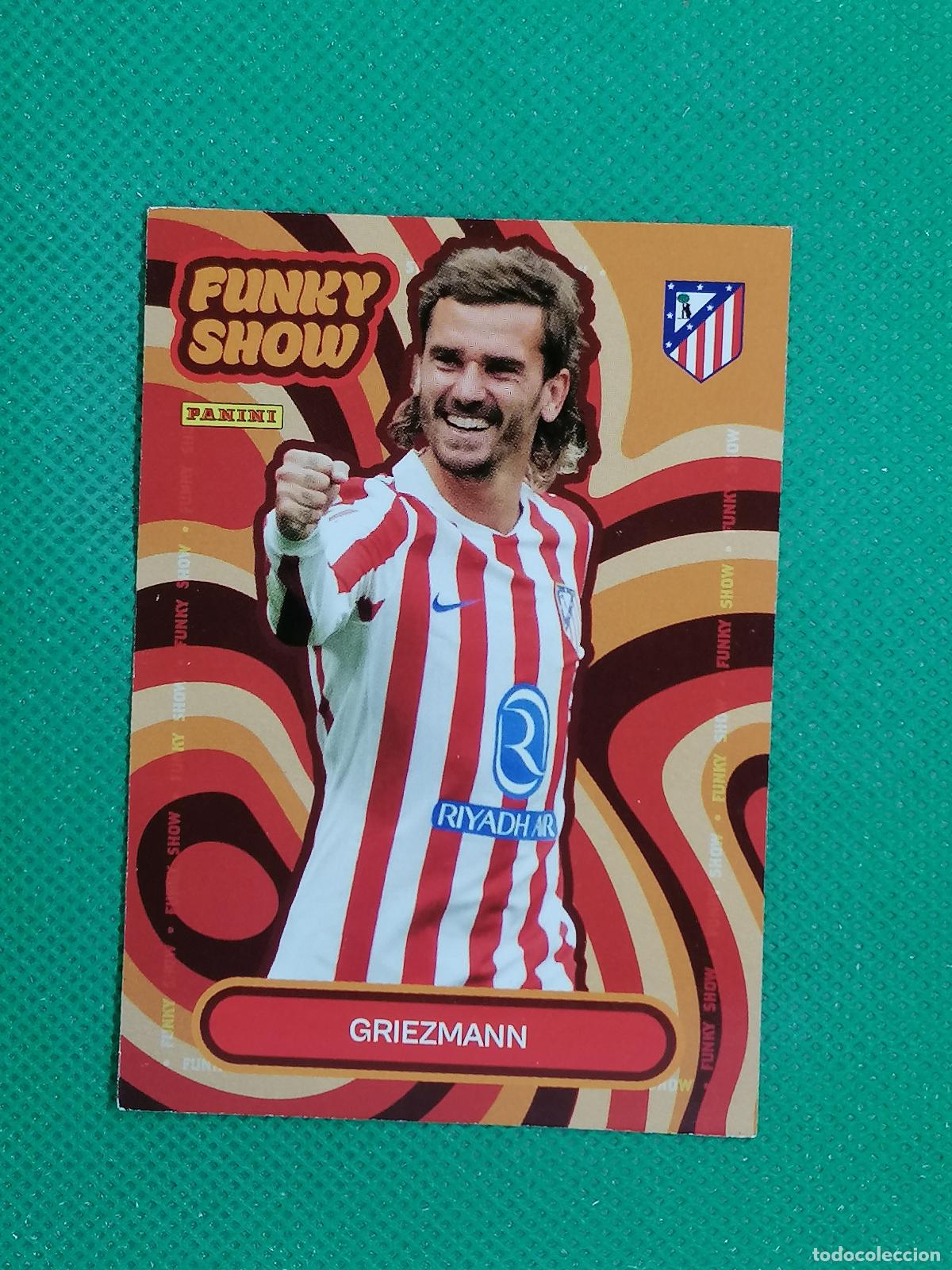 Cromos de F&uacute;tbol: 54 GRIEZMANN FUNKY SHOW ⚽ PANINI CLUB ATLETICO MADRID CARD 25 26 2025 2026 ⚽