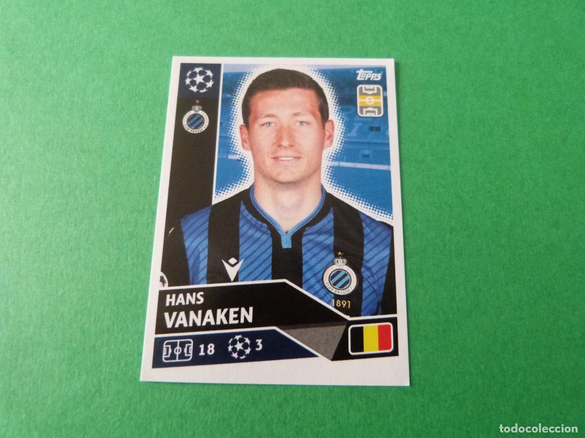 Cromos de F&uacute;tbol: CROMO FUTBOL VANAKEN CLUB BRUJAS SIN PEGAR N&ordm; 11 CHAMPIONS LEAGUE 2020-2021/20-21 TOPPS