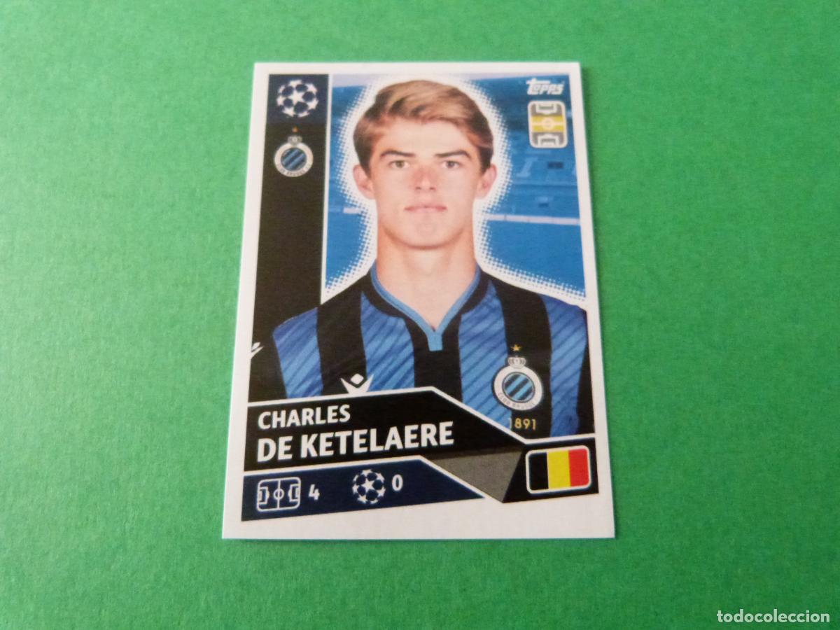 Cromos de F&uacute;tbol: CROMO FUTBOL DE KETELAERE CLUB BRUJAS SIN PEGAR N&ordm; 12 CHAMPIONS LEAGUE 2020-2021/20-21 TOPPS