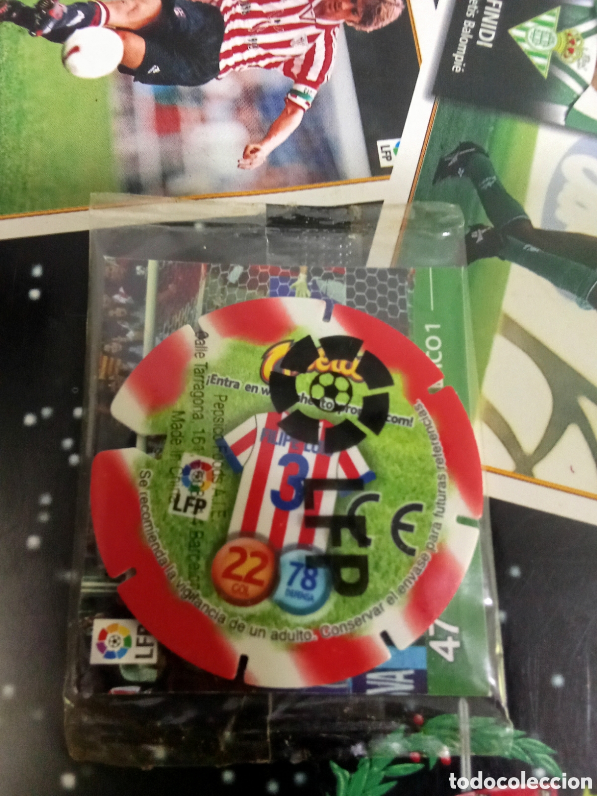 Cromos de F&uacute;tbol: N&ordm; 30 FILIPE LUIS AT. MADRID TAZO LIGA 2012-2013 MATULIGA 12-13 MATUTANO. NUEVO