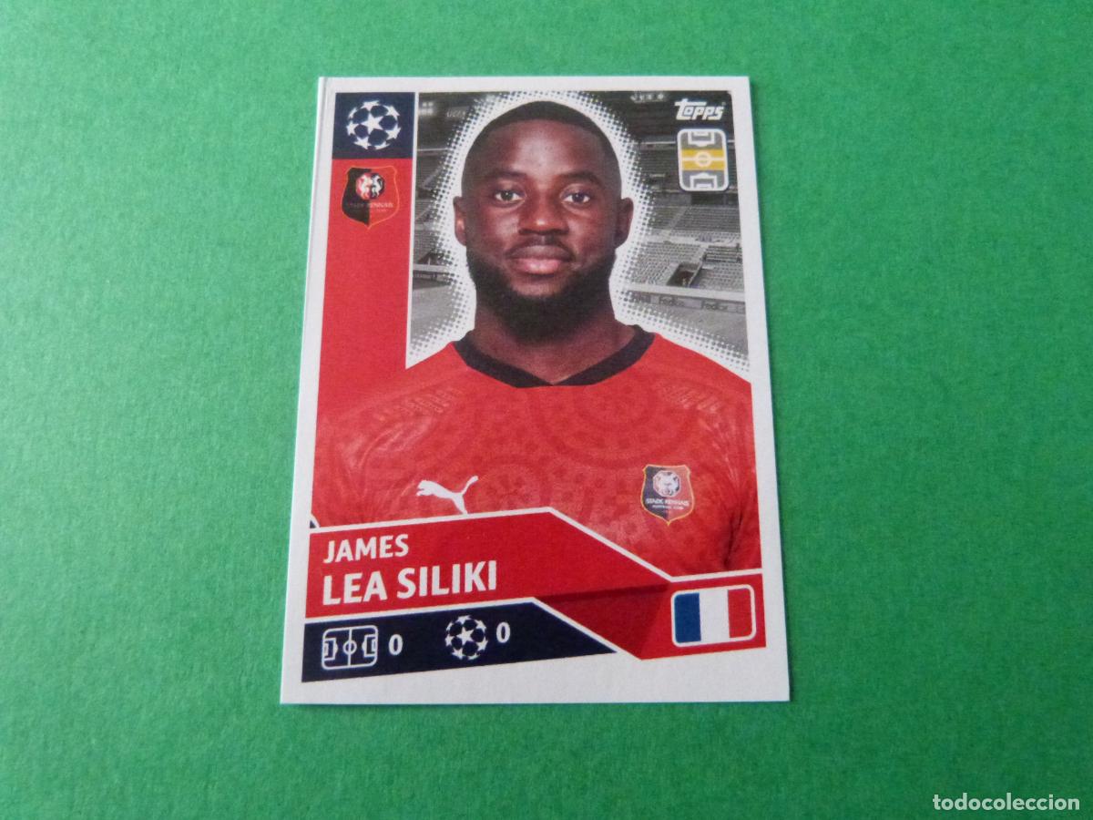 Cromos de F&uacute;tbol: CROMO FUTBOL LEA SIKILI STADE RENNAIS F.C. SIN PEGAR N&ordm; 10 CHAMPIONS LEAGUE 2020-2021/20-21 TOPPS