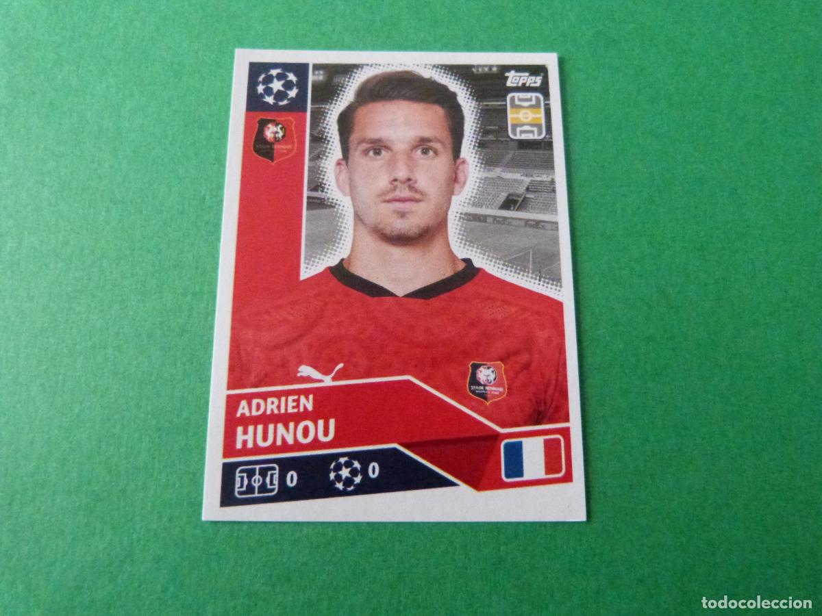 Cromos de F&uacute;tbol: CROMO FUTBOL HUNOU STADE RENNAIS F.C. SIN PEGAR N&ordm; 11 CHAMPIONS LEAGUE 2020-2021/20-21 TOPPS