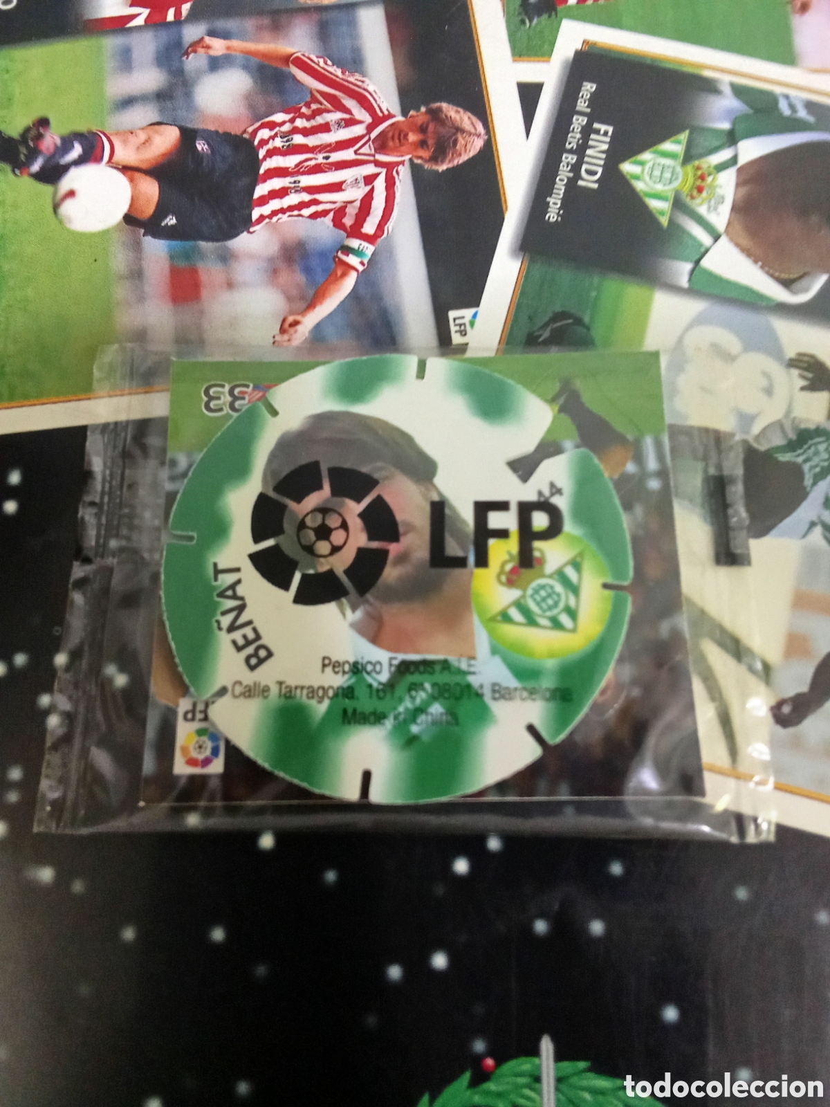 Cromos de F&uacute;tbol: N&ordm; 44 BE&Ntilde;AT BETIS TAZO LIGA 2012-2013 MATULIGA 12-13 MATUTANO. NUEVO