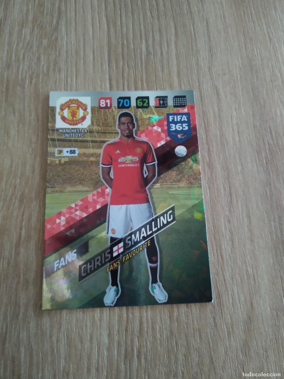Cromos de F&uacute;tbol: 66 SMALLING MANCHESTER UNITED CROMO FUTBOL PANINI ADRENALYN 17-18 FIFA 365 2017-2018