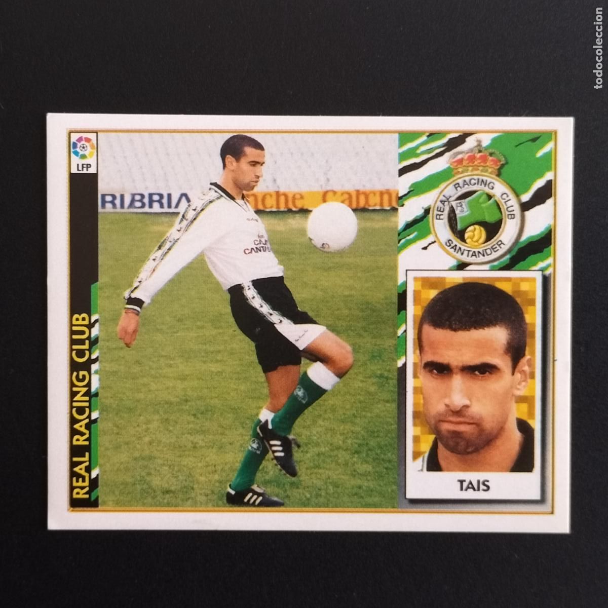 Cromos de F&uacute;tbol: CROMO FICHAJE 17 TAIS RACING SANTANDER CROMOS ALBUM EDICIONES ESTE LIGA FUTBOL 1997-1998 97-98