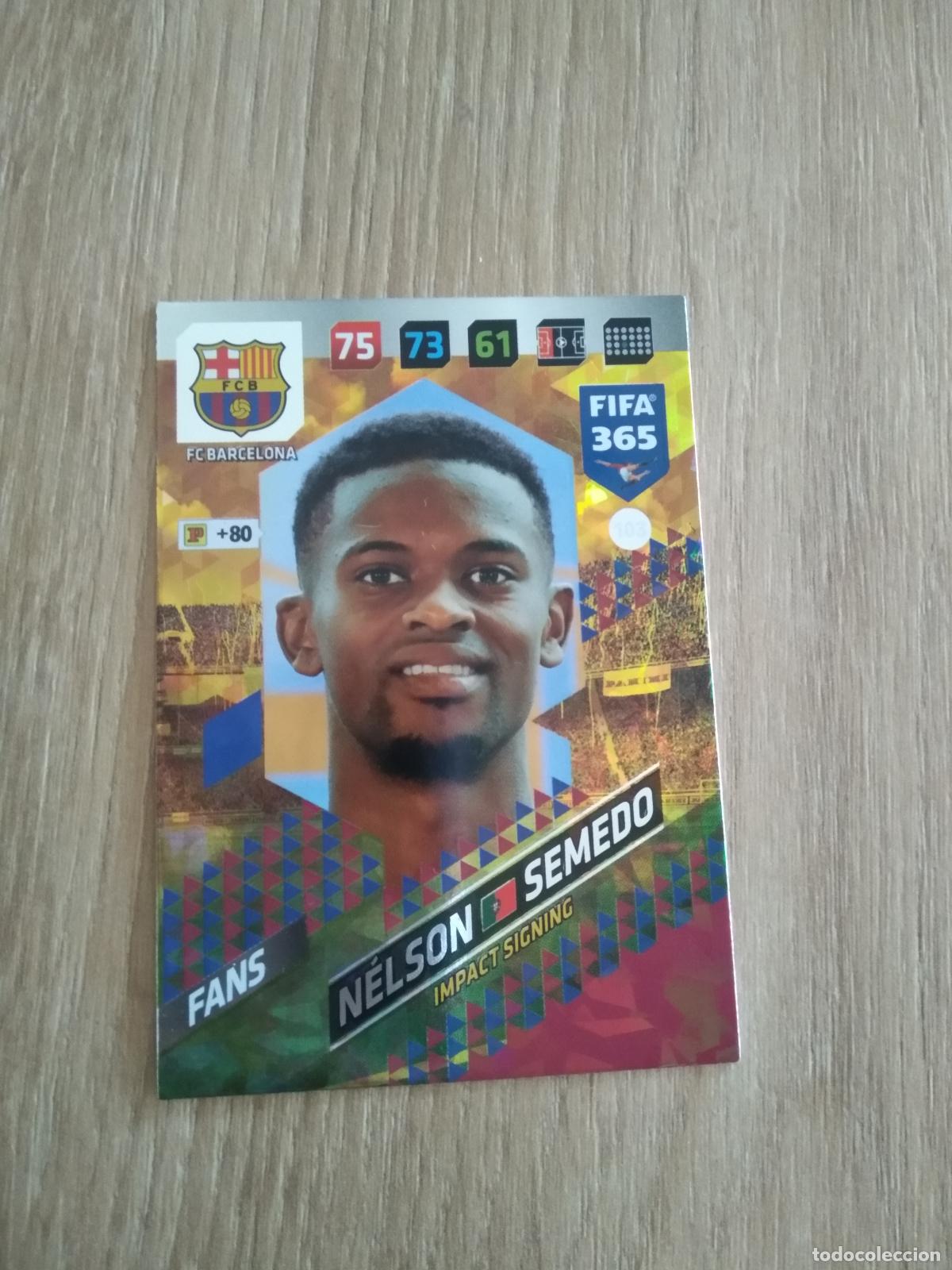 Cromos de F&uacute;tbol: 103 SEMEDO BARCELONA BAR&Ccedil;A CROMO FUTBOL PANINI ADRENALYN 17-18 FIFA 365 2017-2018