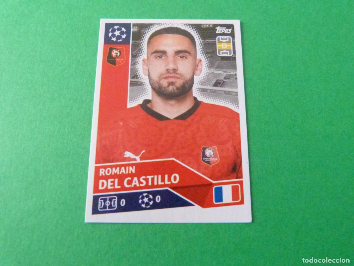 Cromos de F&uacute;tbol: CROMO FUTBOL DEL CASTILLO STADE RENNAIS F.C. SIN PEGAR N&ordm; 14 CHAMPIONS LEAGUE 2020-2021/20-21 TOPPS
