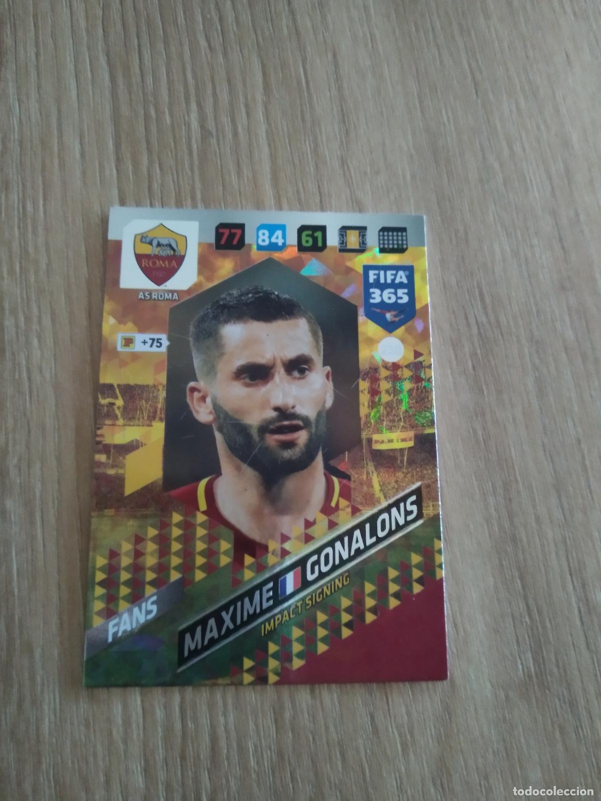 Cromos de F&uacute;tbol: 230 GONALONS ROMA CROMO FUTBOL PANINI ADRENALYN 17-18 FIFA 365 2017-2018
