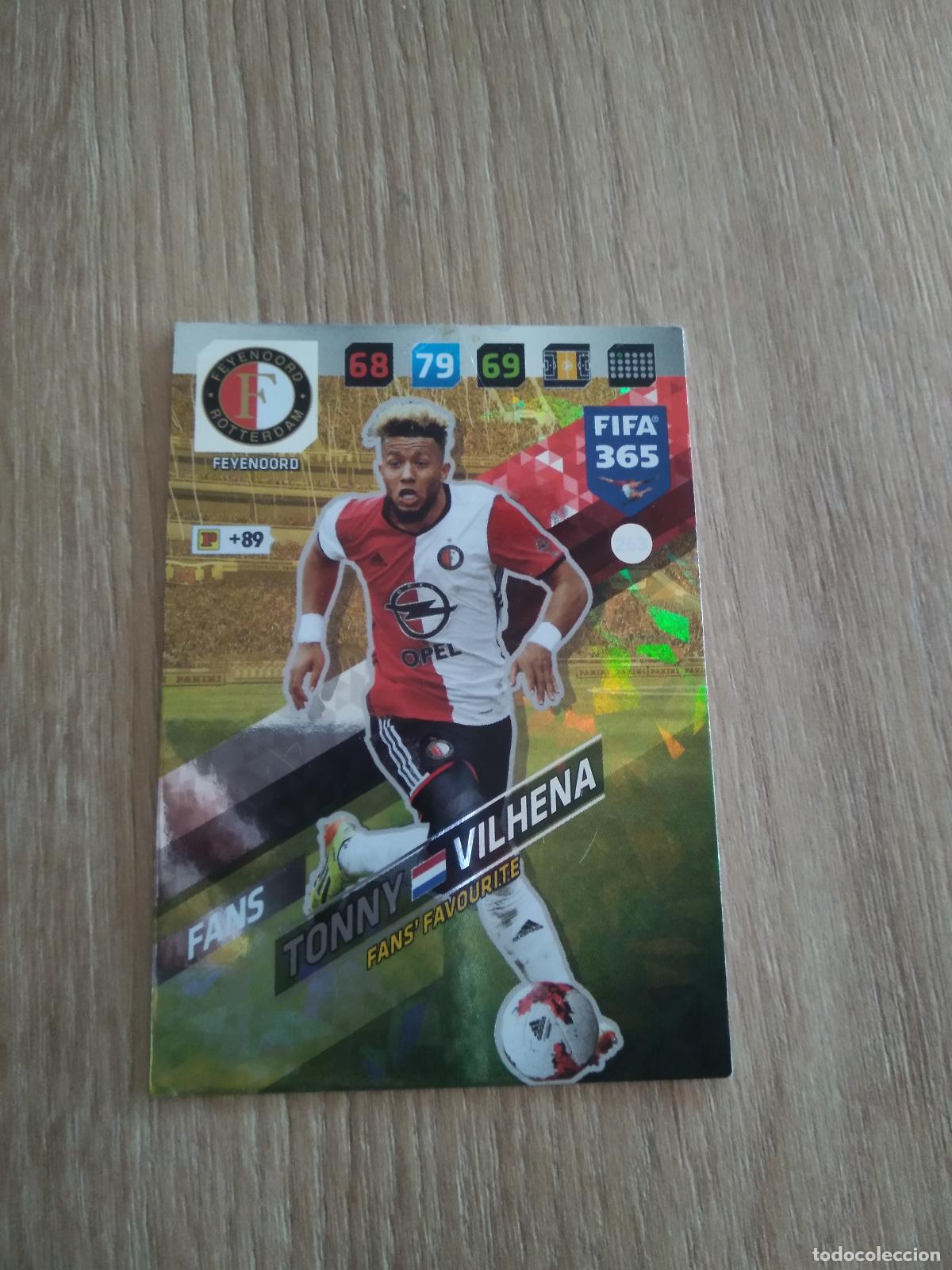 Cromos de F&uacute;tbol: 263 TONNY VILHENA FEYENOORD CROMO FUTBOL PANINI ADRENALYN 17-18 FIFA 365 2017-2018