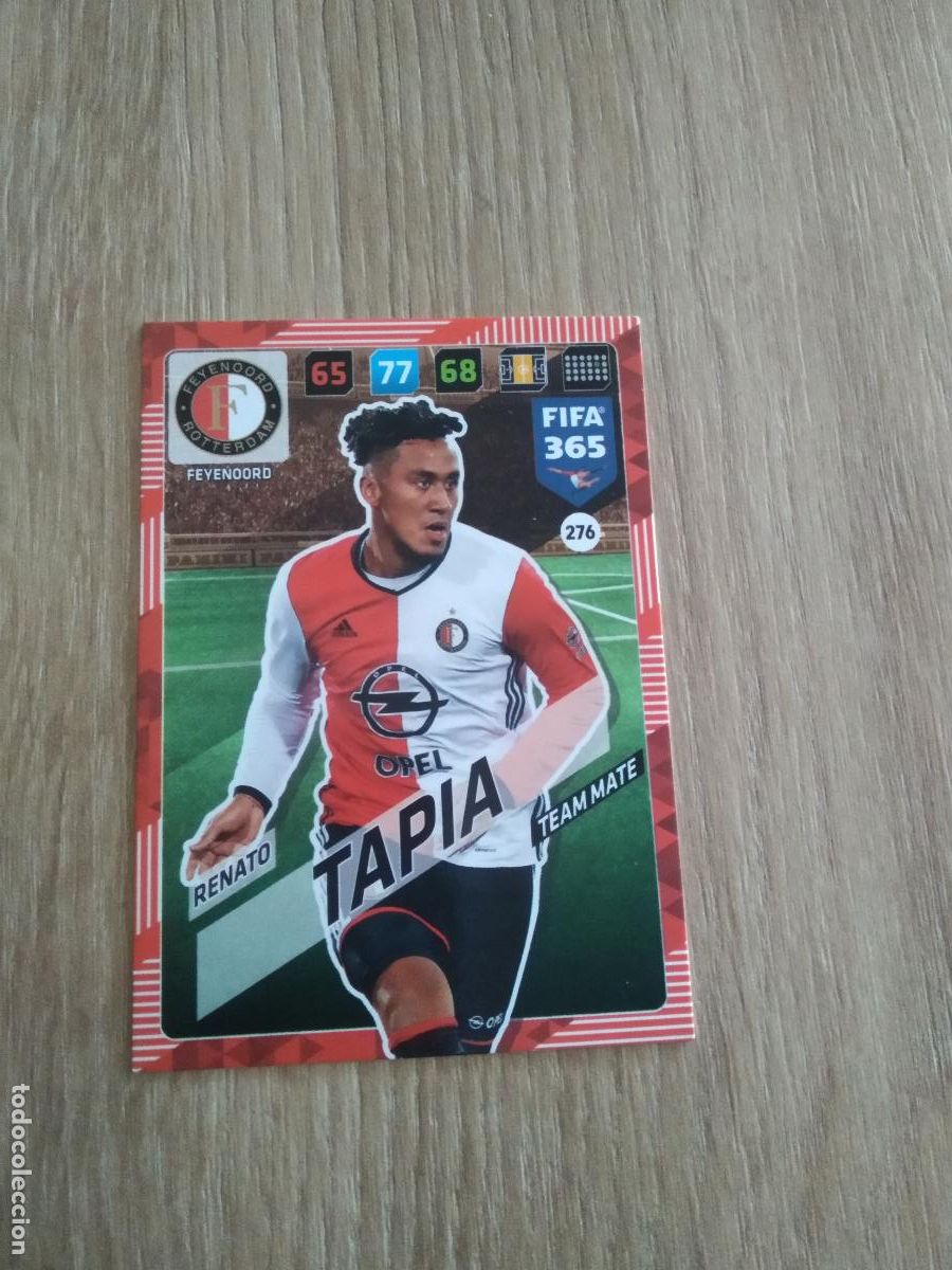 Cromos de F&uacute;tbol: 276 RENATO TAPIA FEYENOORD CROMO FUTBOL PANINI ADRENALYN 17-18 FIFA 365 2017-2018