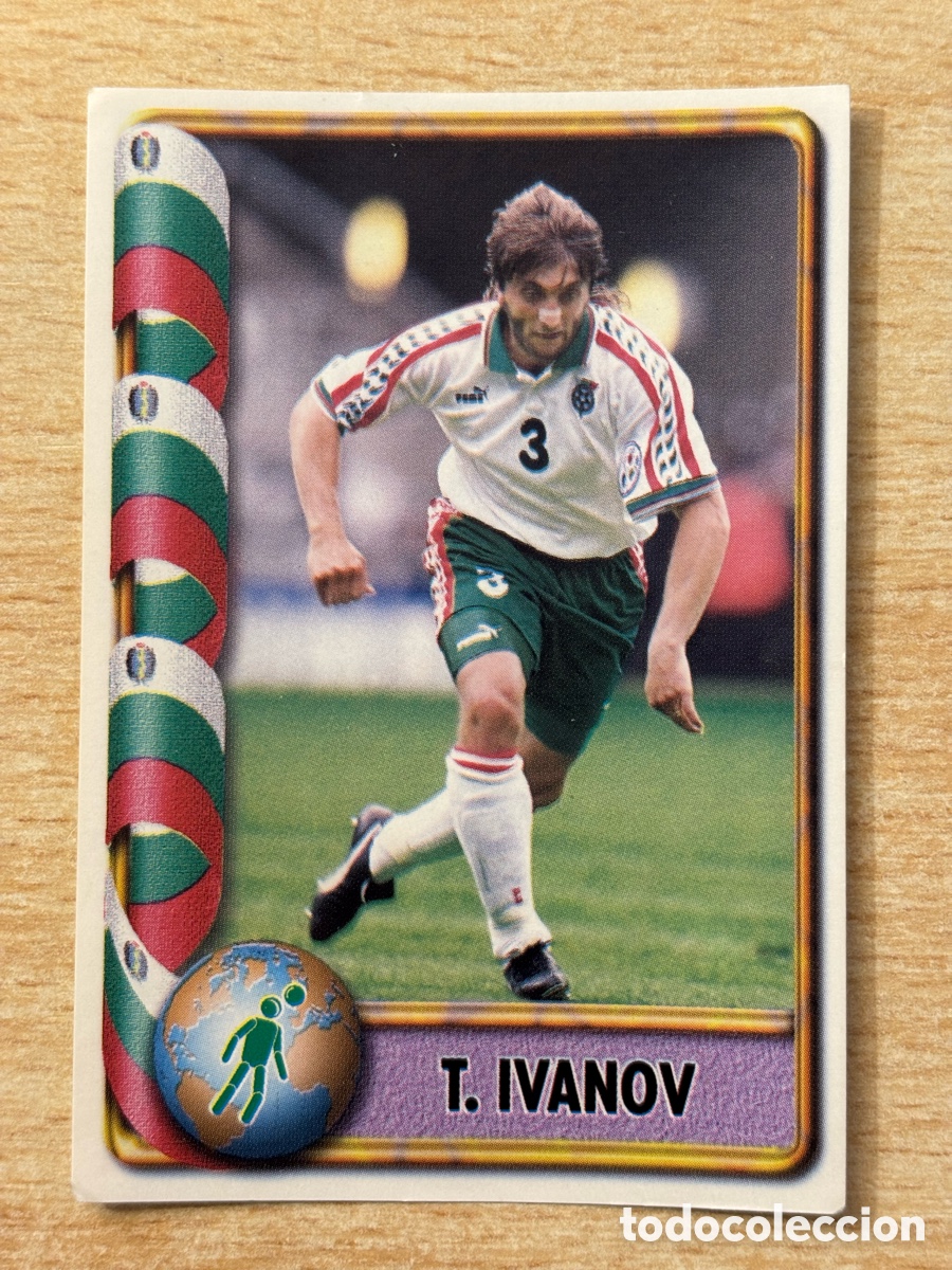 Cromos de F&uacute;tbol: # 111 Ivanov Bulgaria Mundial Francia 98 Ediciones Estadio