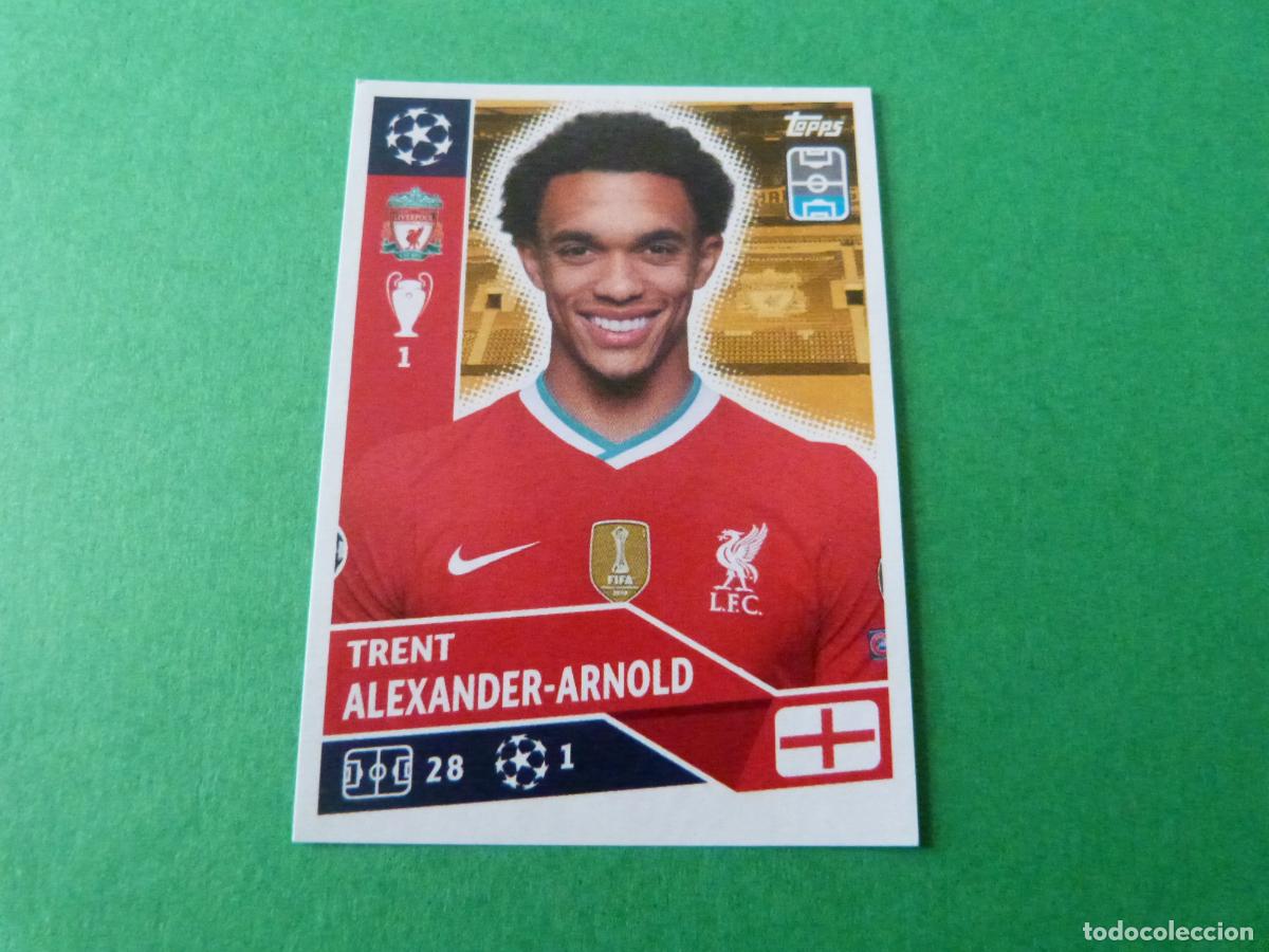 Cromos de F&uacute;tbol: CROMO FUTBOL TRENT LIVERPOOL SIN PEGAR N&ordm; 4 CHAMPIONS LEAGUE 2020-2021/20-21 TOPPS