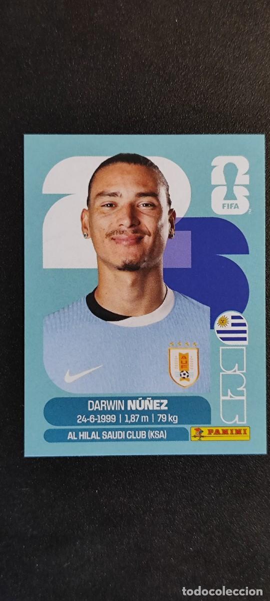 Cromos de F&uacute;tbol: FIFA WORLD CUP 2026 STICKER DARWIN NU&Ntilde;EZ URUGUAY # URU17 PANINI