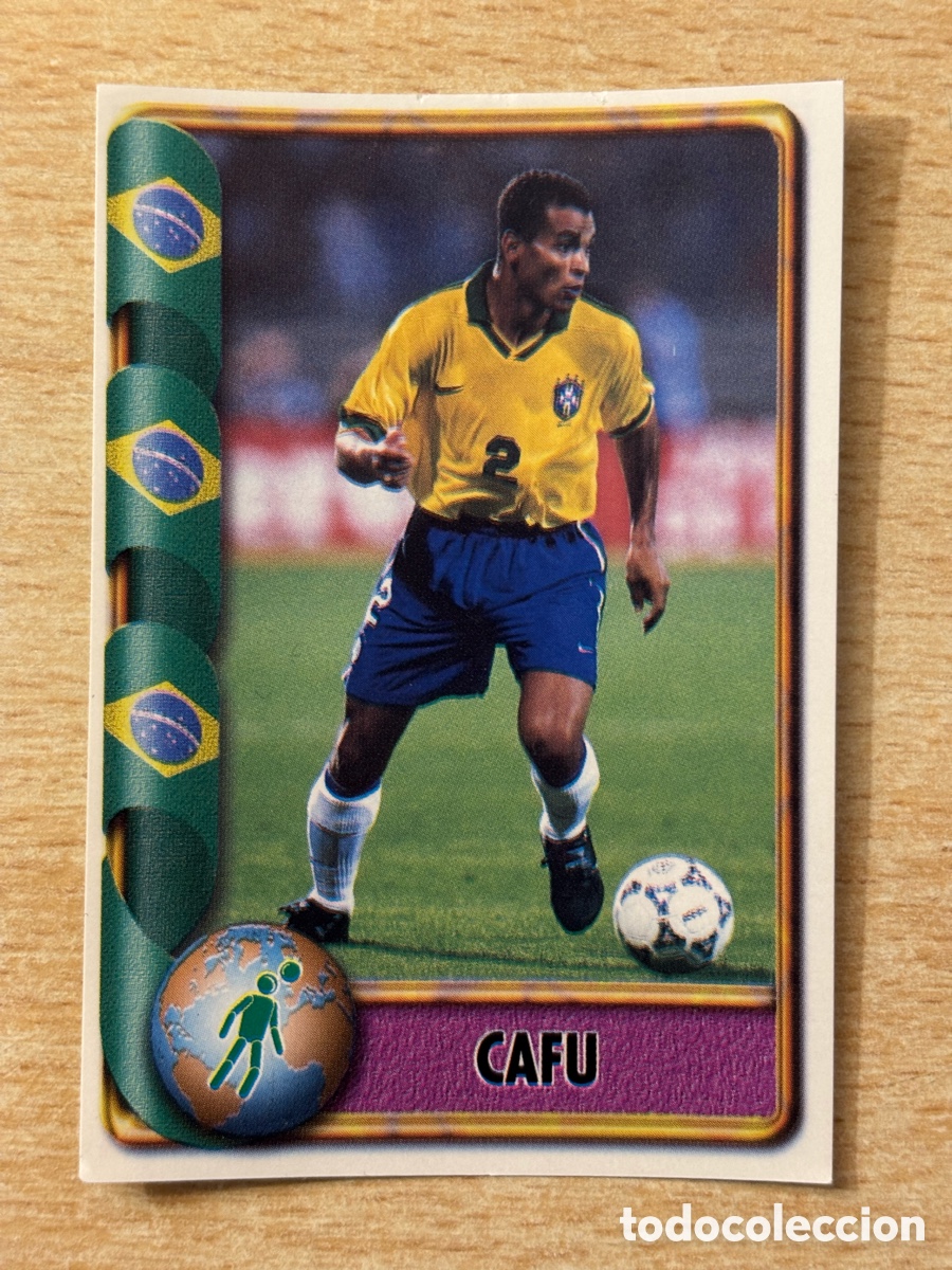 Cromos de F&uacute;tbol: # 95 Caf&uacute; Brasil Mundial Francia 98 Ediciones Estadio