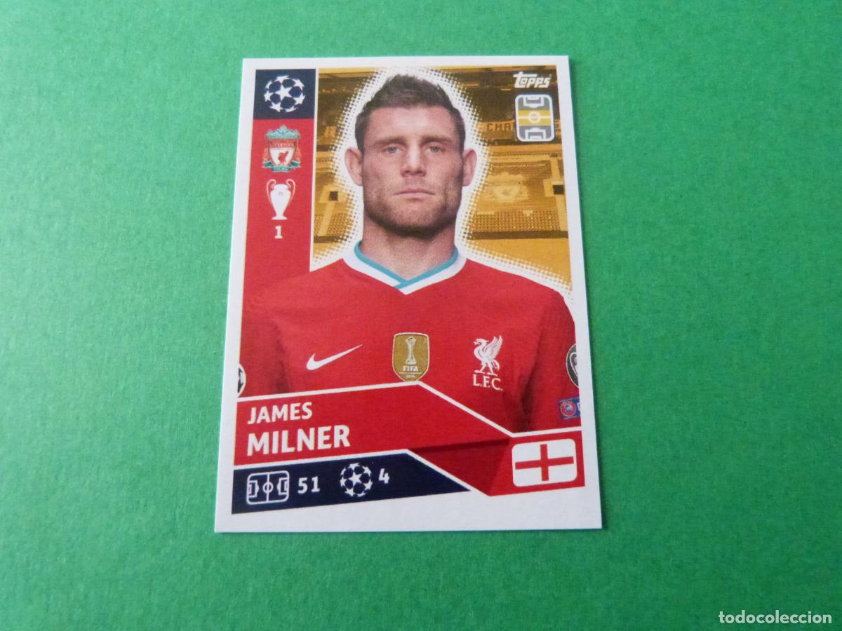 Fu&szlig;ball-Sticker: CROMO FUTBOL MILNER LIVERPOOL SIN PEGAR N&ordm; 11 CHAMPIONS LEAGUE 2020-2021/20-21 TOPPS