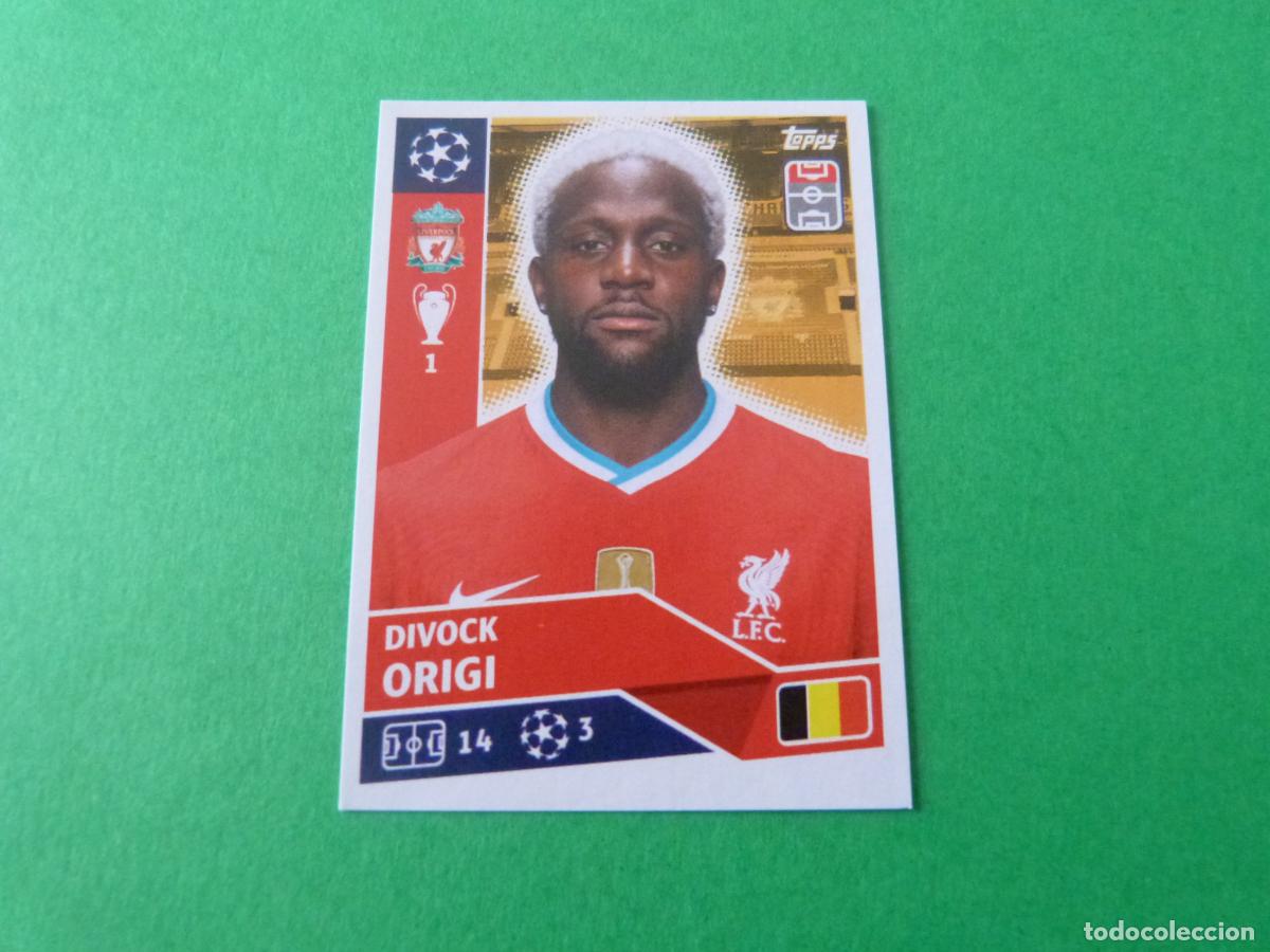 Cromos de F&uacute;tbol: CROMO FUTBOL ORIGI LIVERPOOL SIN PEGAR N&ordm; 15 CHAMPIONS LEAGUE 2020-2021/20-21 TOPPS