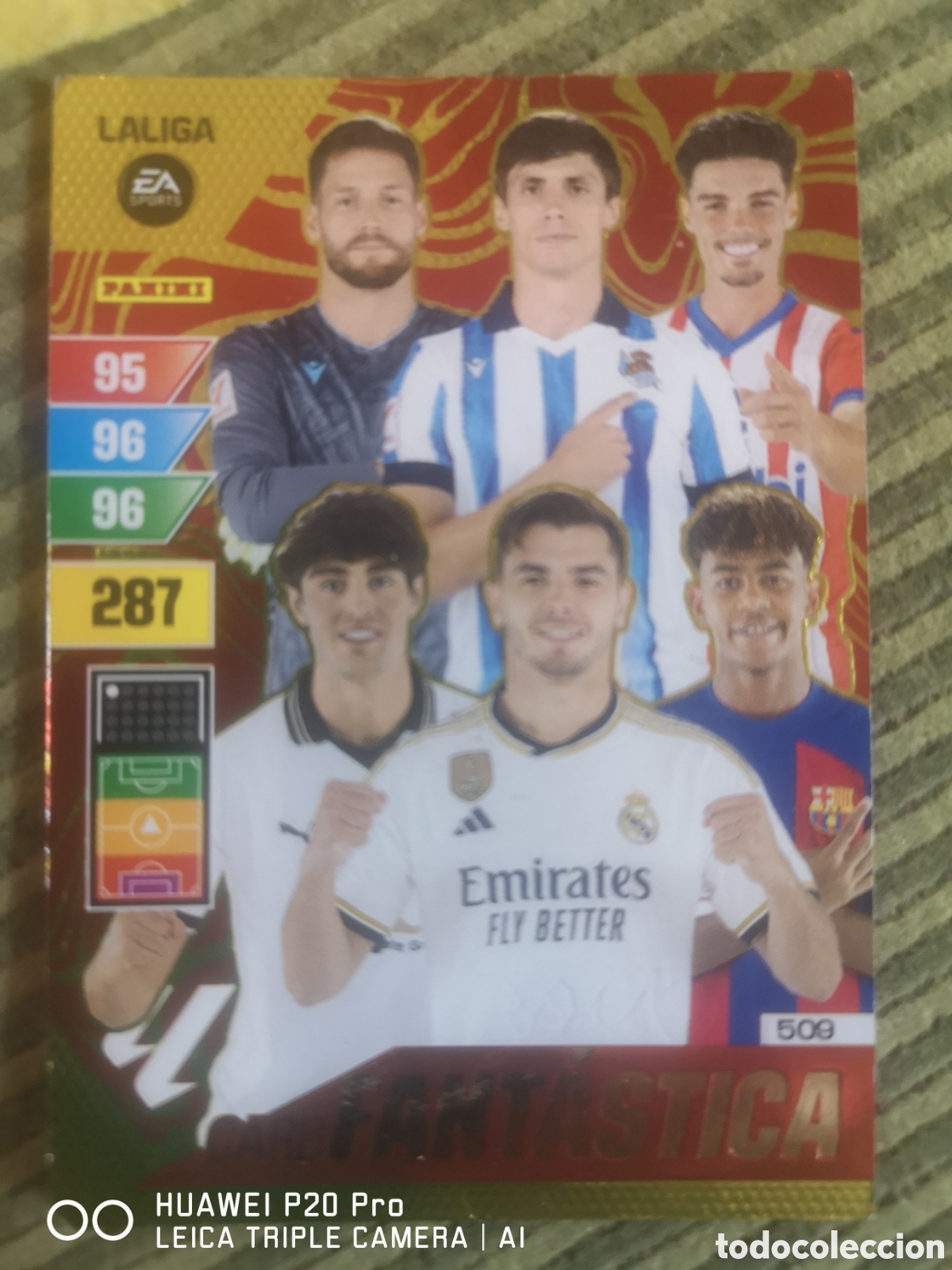Cromos de F&uacute;tbol: ADRENALYN 2023 2024 CARD FANT&Aacute;STICA - 509