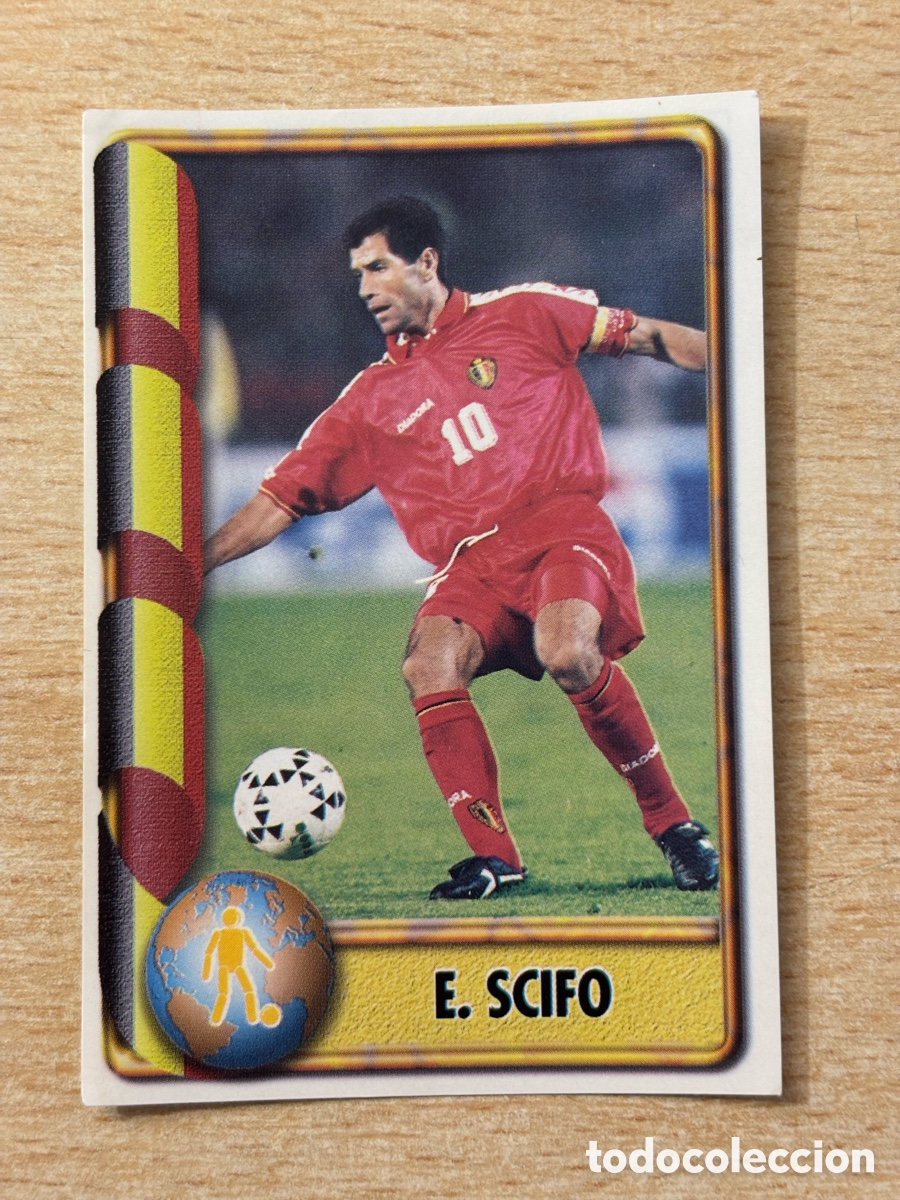 Cromos de F&uacute;tbol: # 84 Scifo B&eacute;lgica Mundial Francia 98 Ediciones Estadio