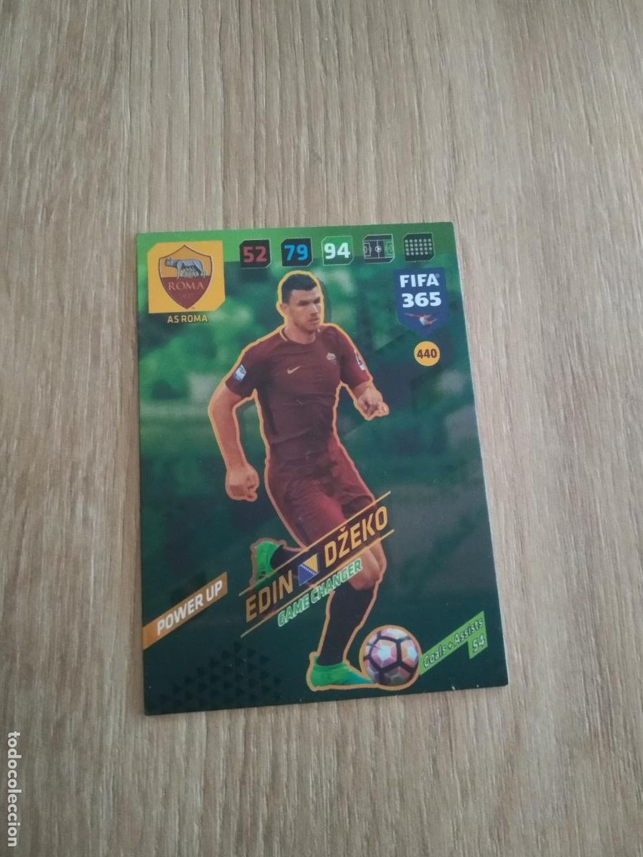 Cromos de F&uacute;tbol: 440 DZEKO ROMA CROMO FUTBOL PANINI ADRENALYN 17-18 FIFA 365 2017-2018