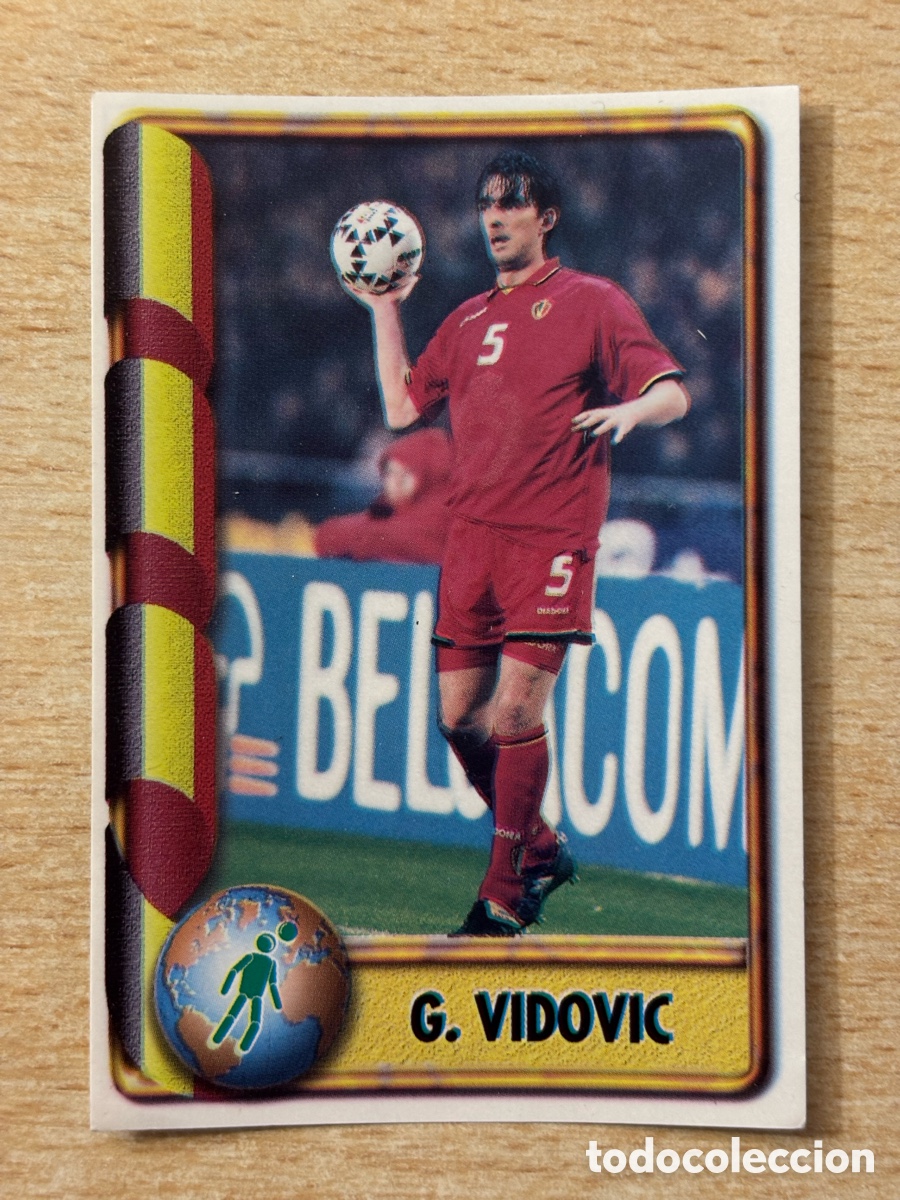 Cromos de F&uacute;tbol: # 79 Vidovic B&eacute;lgica Mundial Francia 98 Ediciones Estadio