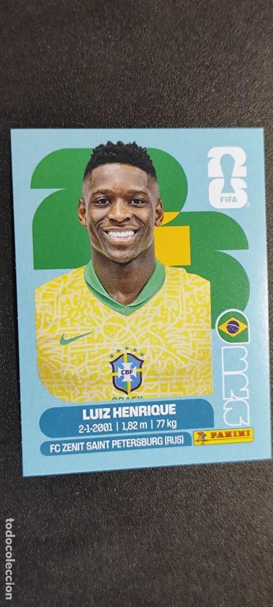 Cromos de F&uacute;tbol: FIFA WORLD CUP 2026 STICKER LUIZ ENRIQUE BRASIL # BRA12 PANINI