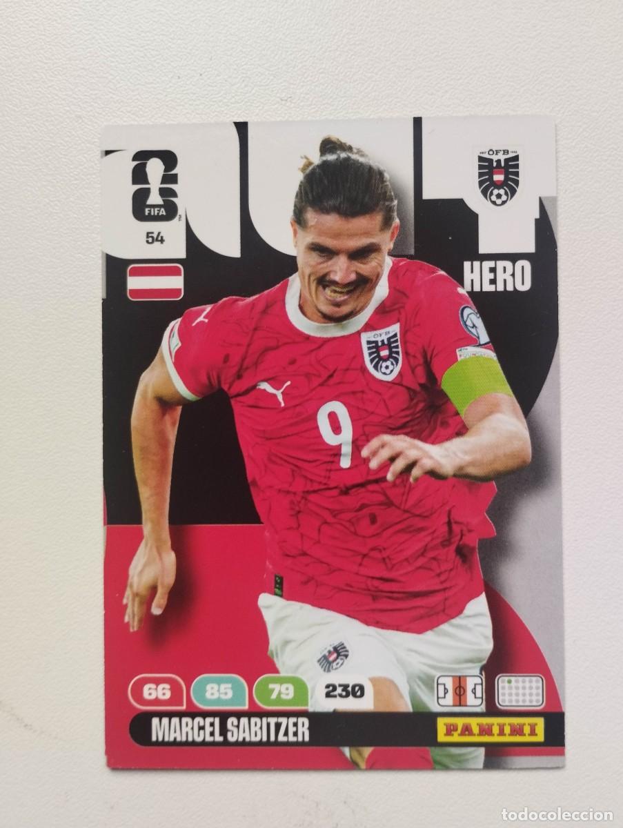 Cromos de F&uacute;tbol: CROMO CARD ADRENALYN MUNDIAL WORLD CUP 2026 HERO 54 SABITZER AUSTRIA