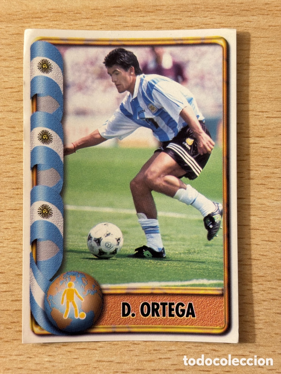 Cromos de F&uacute;tbol: # 54 Ortega Argentina Mundial Francia 98 Ediciones Estadio